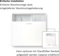 Bosch Home Comfort HC4000-10 elektromos konvektor, 1000W