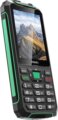 Evolveo StrongPhone W4 DualSIM nyomógombos mobiltelefon, Fekete-Zöld