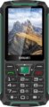 Evolveo StrongPhone W4 DualSIM nyomógombos mobiltelefon, Fekete-Zöld
