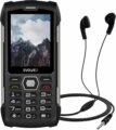 Evolveo Strongphone H1 DualSIM vízálló nyomógombos mobiltelefon, Fekete-Ezüst