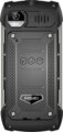 Evolveo Strongphone H1 DualSIM vízálló nyomógombos mobiltelefon, Fekete-Ezüst
