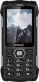Evolveo Strongphone H1 DualSIM vízálló nyomógombos mobiltelefon, Fekete-Ezüst