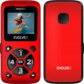 Evolveo EasyPhone ID mobiltelefon időseknek, Piros