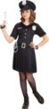 Rendőrnő jelmez szoknyával, 116 cm