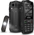 MyPhone Hammer Rock Dual SIM csepp-, por- és ütésálló mobiltelefon, Fekete