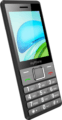 MyPhone 7340 LTE mobiltelefon, Fekete-Ezüst