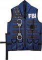 FBI taktikai mellény kiegészítőkkel, 128 cm