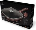 Berlinger Haus BH/6028 I-Rose Collection grill serpenyő fedővel, 28cm