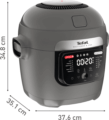 Tefal Multicook & Fry MY731BF0 Multifunkciós főzőedény, 6 l