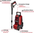 Einhell Hypresso 36/105 akkus magasnyomású mosó, 105 bar