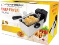 Esperanza Falafel EKG010 olajsütő, 3 l