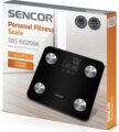 Sencor SBS 6026BK fitnesz személymérleg, fekete
