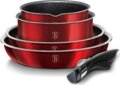 Berlinger Haus Metallic Line Burgundy Edition Collection BH/6145 edénykészlet, 9 részes