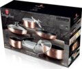 Berlinger Haus Metallic Line Rose Gold Edition Collection BH/1591 edénykészlet, 12 részes