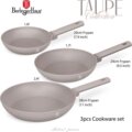 Berlinger Haus BH/8108 Taupe Collection serpenyő szett, 3 részes