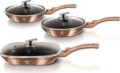 Berlinger Haus BH/6195 Rose Gold Metallic Line serpenyő szett, 3 részes