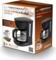 Esperanza Arabica EKC005 filteres kávéfőző, Fekete