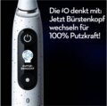 Oral-B iO Series 10 Stardust White elektromos fogkefe, Fehér