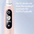 Oral-B iO Series 6 Pink Sand elektromos fogkefe, Rózsaszín-Fehér