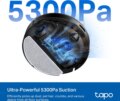 TP-Link Tapo RV20 Max robotporszívó, Fekete