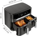 Tefal Easy Fry Dual XXL EY942HE0 forrólevegős sütő (11 l)
