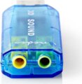 Nedis USCR10051BU USB 5.1 virtuális hangkártya