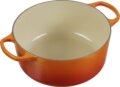 Le Creuset Signature kerek öntöttvas sütő-főzőedény, 26cm, 5,3 l, vulkán