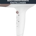 Rowenta Studio Dry Glow CV5830F0 hajszárító, 2300W, fehér-rózsaarany