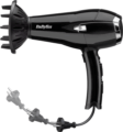 BaByliss Cordkeeper 2000 D374DE hajszárító, 2000W, fekete