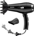 BaByliss Cordkeeper 2000 D374DE hajszárító, 2000W, fekete