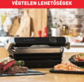 Tefal OptiGrill Elite GC750D16 kontakt grillsütő, 2000W