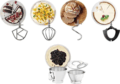 Kenwood Titanium Chef Baker KVC85.004SI konyhai robotgép, 1200W