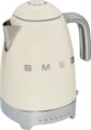 SMEG Retro vízforraló állítható hőfokkal, 1,7 l, bézs