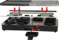 Clatronic RG 3518 raklett grillsütő, 1400W