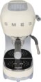 SMEG ECF02CREU espresso kávéfőző, Krémszín
