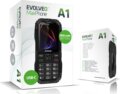 Evolveo MaxPhone A1 nyomógombos mobiltelefon, Fekete