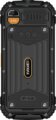 Evolveo StrongPhone Q1 DualSIM strapabíró nyomógombos mobiltelefon, Fekete-Narancs