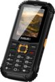 Evolveo StrongPhone Q1 DualSIM strapabíró nyomógombos mobiltelefon, Fekete-Narancs