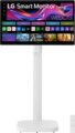 LG Smart Swing 32U889SA-W 32" 4K UHD IPS érintőképernyős monitor guruló állvánnyal
