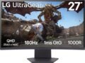 LG UltraGear 27GS60QC-B 27" QHD ívelt gaming monitor