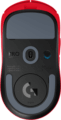 Logitech Pro X Superlight 2 SE (gamer, vezeték nélküli, piros, könnyített)