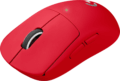 Logitech Pro X Superlight 2 SE (gamer, vezeték nélküli, piros, könnyített)