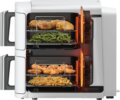 Ninja Double Stack XL Dual Zone SL400EUWH forrólevegős sütő (9,5 l)