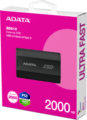 ADATA SD810 2TB (USB3.2, Type-C, fekete)