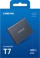 Samsung T7 4TB (USB 3.2 Gen 2, szürke)