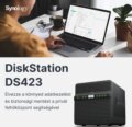 Synology DiskStation DS423 4 lemezes NAS