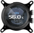 Asus ROG Strix LC III 360 ARGB LCD processzor vízhűtő