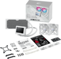 Asus ROG RYUJIN III 240 ARGB White Edition processzor vízhűtő