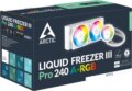 Arctic Liquid Freezer III Pro 240 A-RGB White processzor vízhűtő