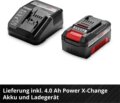 Einhell TE-SV 18 Li vezeték nélküli álló porszívó, 4,0Ah akkuval